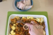 Рыба, запеченная с овощами - Шаг 8 Рыба, запеченная с овощами - Шаг 8