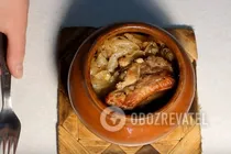 Картопля з м'ясом в горщиках - Крок 7 Картопля з м'ясом в горщиках - Крок 7