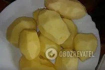 Жареная картошка в мультиварке - Шаг 1 Жареная картошка в мультиварке - Шаг 1