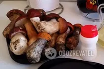 Жареная картошка с грибами - Шаг 1 Жареная картошка с грибами - Шаг 1