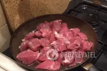 Жареная картошка с мясом - Шаг 4 Жареная картошка с мясом - Шаг 4