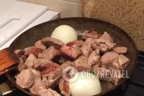 Жареная картошка с мясом - Шаг 6 Жареная картошка с мясом - Шаг 6
