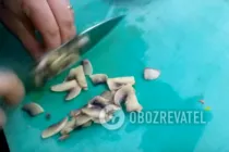 Салат с говядиной и грибами - Шаг 3 Салат с говядиной и грибами - Шаг 3