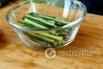 Салат з яловичиною та огірками - Крок 3 Салат з яловичиною та огірками - Крок 3