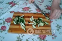 Салат с говяжьим языком - Шаг 3 Салат с говяжьим языком - Шаг 3