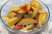 Картопля в духовці - Крок 2 Картопля в духовці - Крок 2