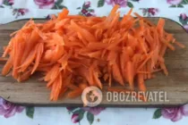 Салат с языком и грибами - Шаг 3 Салат с языком и грибами - Шаг 3
