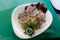 Салат с говядиной и грибами - Шаг 8 Салат с говядиной и грибами - Шаг 8