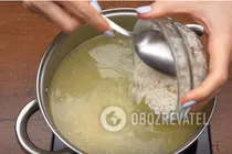 Томатний суп з рисом - Крок 4 Томатний суп з рисом - Крок 4