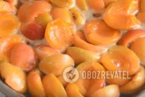Варення з абрикос часточками - Крок 4 Варення з абрикос часточками - Крок 4