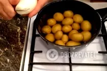 Молодая жареная картошка - Шаг 2 Молодая жареная картошка - Шаг 2