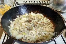 Смажена картопля з печерицями - Крок 4 Смажена картопля з печерицями - Крок 4