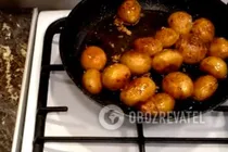 Молодая жареная картошка - Шаг 6 Молодая жареная картошка - Шаг 6