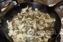 Смажена картопля з вешенками - Крок 6 Смажена картопля з вешенками - Крок 6