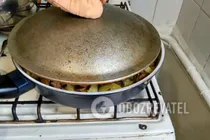 Смажена картопля з печерицями - Крок 7 Смажена картопля з печерицями - Крок 7