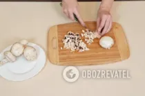 Салат с языком и горошком - Шаг 2 Салат с языком и горошком - Шаг 2