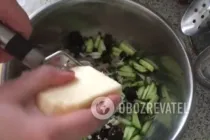 Салат с отварным языком - Шаг 5 Салат с отварным языком - Шаг 5