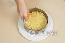Салат с языком и горошком - Шаг 8 Салат с языком и горошком - Шаг 8