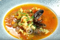 Томатный суп с морепродуктами - Шаг 16 Томатный суп с морепродуктами - Шаг 16