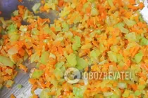 Вершковий суп з морепродуктами - Крок 4 Вершковий суп з морепродуктами - Крок 4