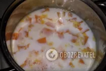 Гарбузова каша з рисом - Крок 4 Гарбузова каша з рисом - Крок 4