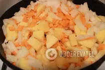 Вершковий суп з лососем - Крок 6 Вершковий суп з лососем - Крок 6