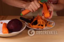 Борщ без мяса - Шаг 1 Борщ без мяса - Шаг 1