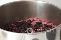 Варенье из ежевики - Шаг 4 Варенье из ежевики - Шаг 4