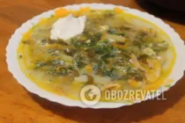 Зелений борщ в мультиварці - Крок 9 Зелений борщ в мультиварці - Крок 9