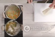 Томатный суп с морепродуктами - Шаг 10 Томатный суп с морепродуктами - Шаг 10
