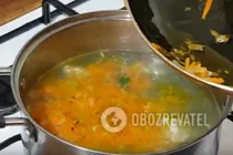 Овощной суп с цветной капустой - Шаг 7 Овощной суп с цветной капустой - Шаг 7