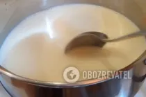 Молочный суп с макаронами - Шаг 4 Молочный суп с макаронами - Шаг 4
