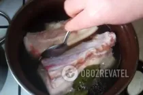 Вареное сало - Шаг 4 Вареное сало - Шаг 4