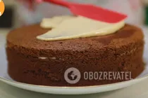 Торт "П'яна вишня" - Крок 6 Торт "П'яна вишня" - Крок 6