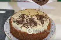 Торт "П'яна вишня" - Крок 7 Торт "П'яна вишня" - Крок 7