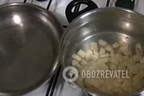 Грибной суп с сыром - Шаг 1 Грибной суп с сыром - Шаг 1