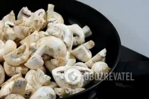 Грибной суп со сливками - Шаг 1 Грибной суп со сливками - Шаг 1