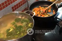 Овочевий суп з броколі - Крок 4 Овочевий суп з броколі - Крок 4