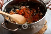 Грибной суп с гречкой - Шаг 6 Грибной суп с гречкой - Шаг 6