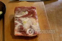 Запечене сало - Крок 1 Запечене сало - Крок 1