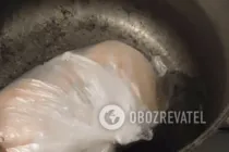 Підчеревина варена в пакеті - Крок 5 Підчеревина варена в пакеті - Крок 5