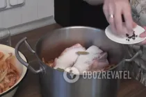 Подчеревок в луковой шелухе - Шаг 4 Подчеревок в луковой шелухе - Шаг 4