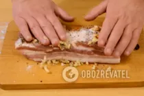 Сало вареное в пакете - Шаг 6 Сало вареное в пакете - Шаг 6