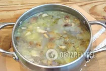 Грибной суп со сметаной - Шаг 6 Грибной суп со сметаной - Шаг 6