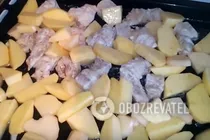 Картофель с мясом в духовке - Шаг 6 Картофель с мясом в духовке - Шаг 6