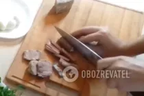 Салат с языком без майонеза - Шаг 1 Салат с языком без майонеза - Шаг 1