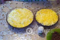 Салат с печенью и сыром - Шаг 9 Салат с печенью и сыром - Шаг 9