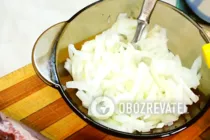 Салат з язиком і маринованою цибулею - Крок 1 Салат з язиком і маринованою цибулею - Крок 1