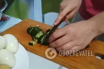Оливье с кукурузой - Шаг 1 Оливье с кукурузой - Шаг 1