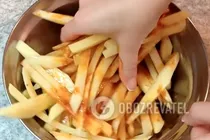 Картофель фри в духовке - Шаг 4 Картофель фри в духовке - Шаг 4